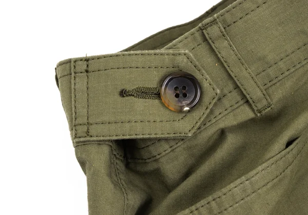 COMME des GARCONS HOMME PLUS Cotton Nylon Side Belted Pants K-165612_010