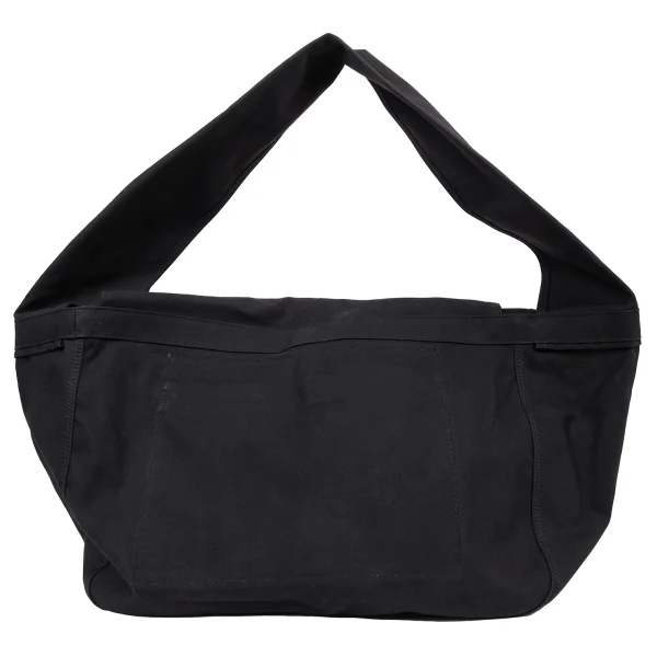 COMME des GARCONS HOMME PLUS Message Print Canvas Flap Shoulder Bag K-165613_004