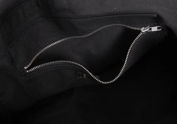 COMME des GARCONS HOMME PLUS Message Print Canvas Flap Shoulder Bag K-165613_010