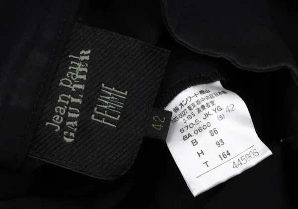 Jean Paul GAULTIER FEMME Rayon Velcro Jacket K-165619_017