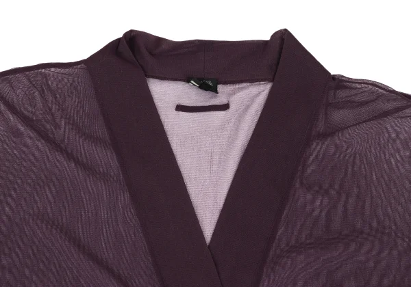 Jean Paul GAULTIER FEMME Mesh Kimono Long Cardigan K-165620_005