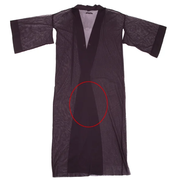 Jean Paul GAULTIER FEMME Mesh Kimono Long Cardigan K-165620_011