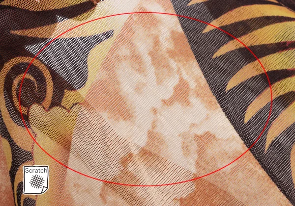 Jean Paul GAULTIER FEMME Graphic Printed Mesh Cardigan K-165621_012