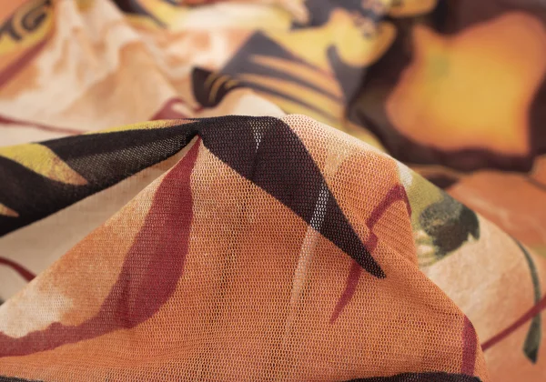 Jean Paul GAULTIER FEMME Graphic Printed Mesh Cardigan K-165621_015