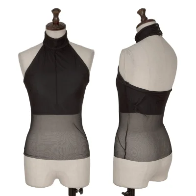 Jean Paul GAULTIER FEMME Halter Neck Mesh Top