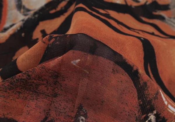 Jean Paul GAULTIER FEMME Printed Mesh Sleeveless Top K-165624_014