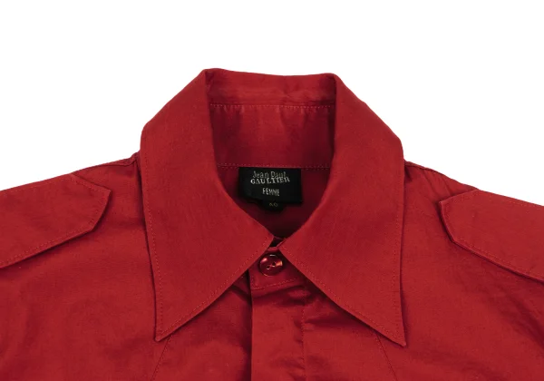 Jean Paul GAULTIER FEMME Cotton Military Shirt K-165625_004
