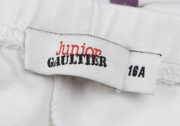 JUNIOR GAULTIER Colorful Floral Printed Striped Leggings K-165634_012