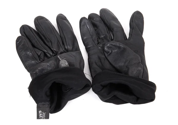 Jean Paul GAULTIER Feather Printed Leather Glove K-165636_007