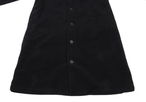 Y's Wool Collarless Long Coat K-165637_007