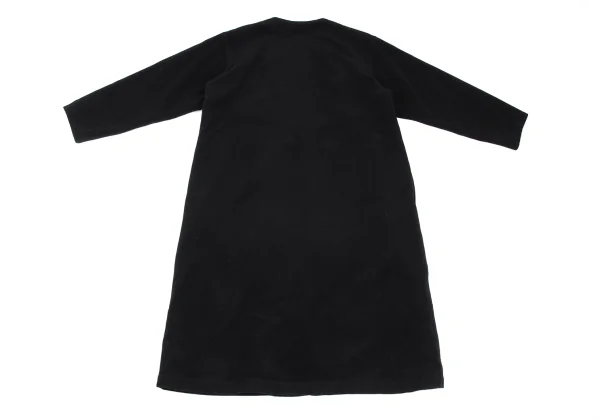 Y's Wool Collarless Long Coat K-165637_012