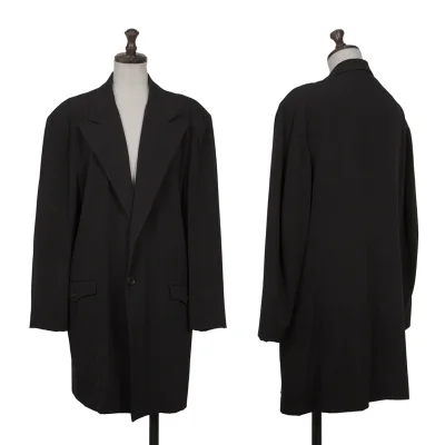 Y's Wool 2B Flap Button Jacket