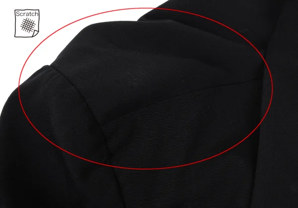 Y's Wool 2B Flap Button Jacket K-165638_004