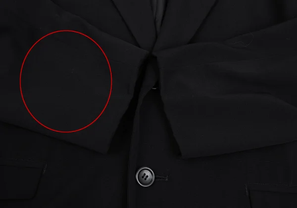 Y's Wool 2B Flap Button Jacket K-165638_010