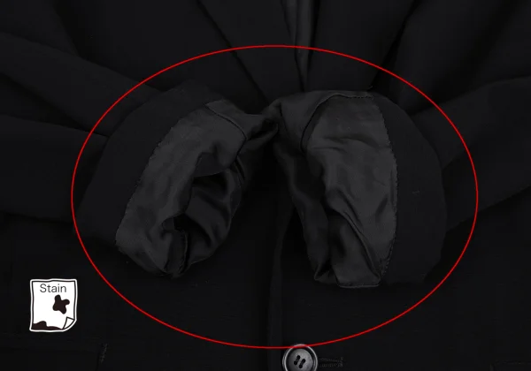 Y's Wool 2B Flap Button Jacket K-165638_012