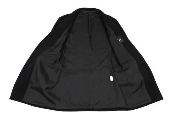 Y's Wool 2B Flap Button Jacket K-165638_017