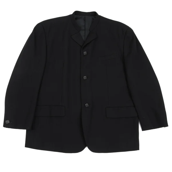 COMME des GARCONS HOMME PLUS Lapel Design Jacket Black S K-165639_001