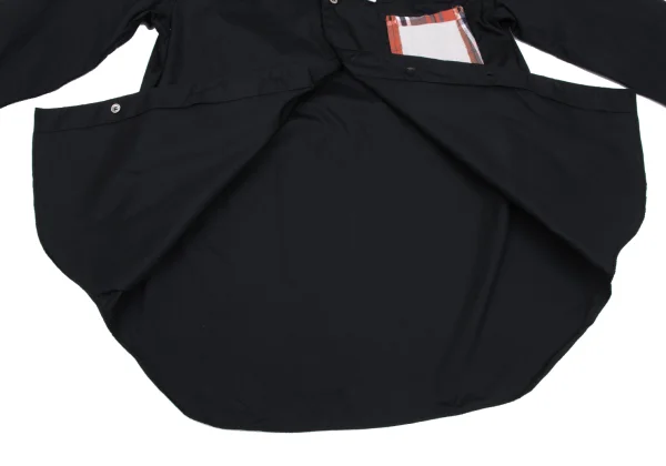 COMME des GARCONS HOMME PLUS Bow Tie Double Patch Pocket Long Sleeve Shirt K-165641_011