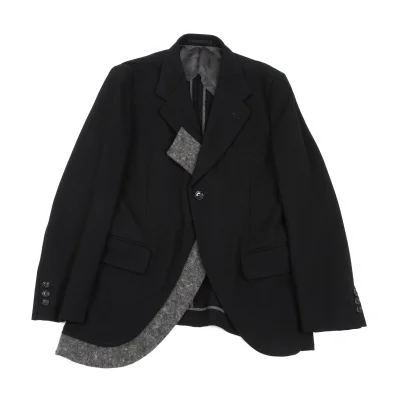 COMME des GARCONS HOMME PLUS Felt Wool Paste Design 1B Jacket