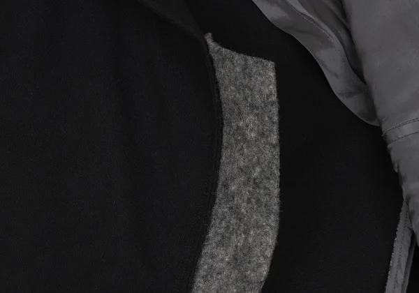 COMME des GARCONS HOMME PLUS Felt Wool Paste Design 1B Jacket K-165644_014