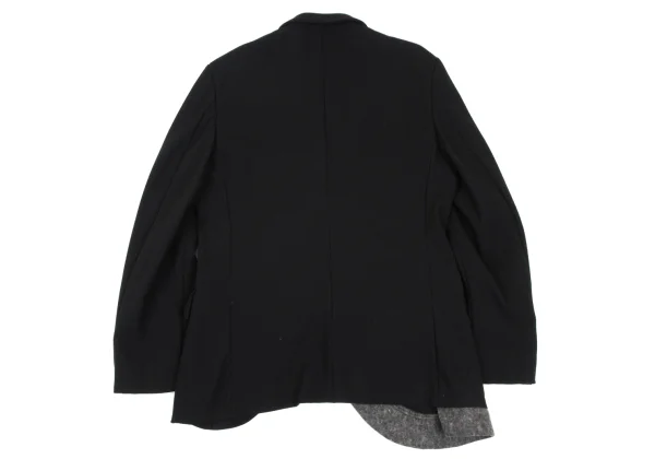 COMME des GARCONS HOMME PLUS Felt Wool Paste Design 1B Jacket K-165644_016