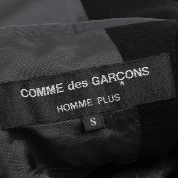 COMME des GARCONS HOMME PLUS Felt Wool Paste Design 1B Jacket K-165644_020