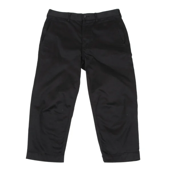 COMME des GARCONS HOMME PLUS Cotton Tapered Pants Black XS K-165645_001