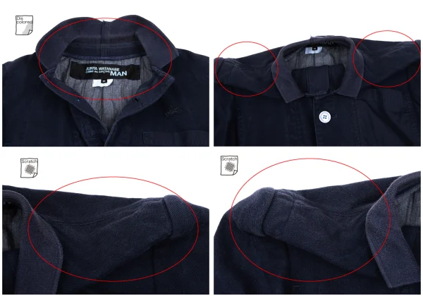 JUNYA WATANABE MAN COMME des GARCONS×LACOSTE Cotton Elbow Patch Jacket K-165646_006