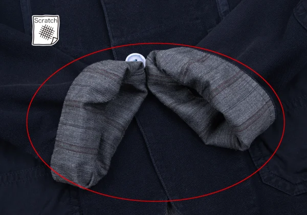 JUNYA WATANABE MAN COMME des GARCONS×LACOSTE Cotton Elbow Patch Jacket K-165646_011