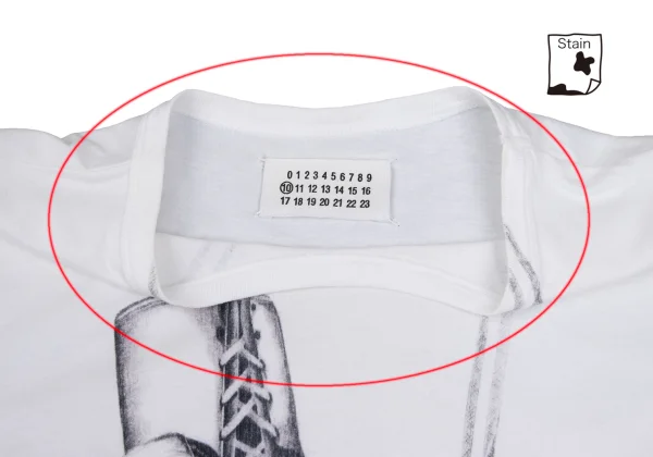Martin Margiela 10 Glove Printed T Shirt K-165647_004