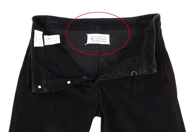 Maison Martin Margiela 10 Cotton Bias Corduroy Pants K-165649_009