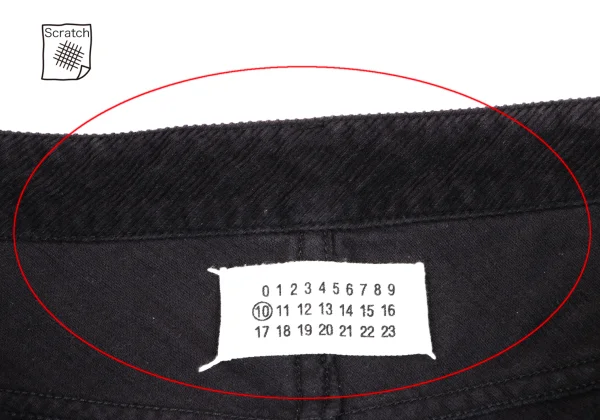 Maison Martin Margiela 10 Cotton Bias Corduroy Pants K-165649_010