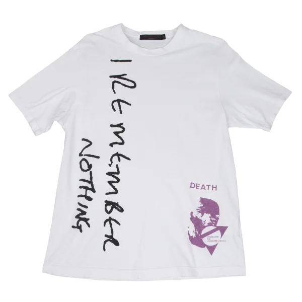 UNDERCOVER ISM×COMME des GARCONS Front Printed T Shirt White M K-165650_001