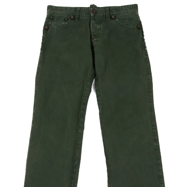 DSQUARED2 Cotton Studded Design Pants K-165651_002