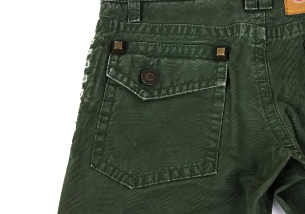 DSQUARED2 Cotton Studded Design Pants K-165651_015