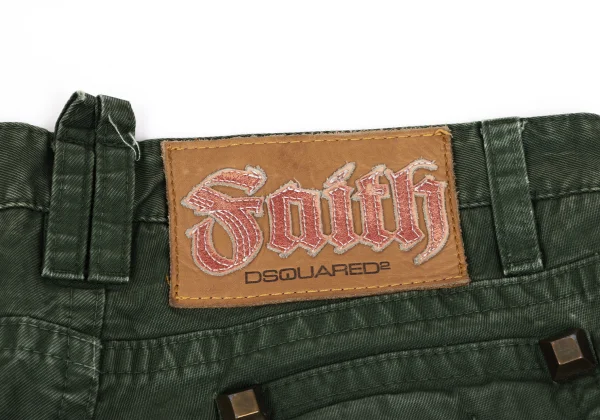 DSQUARED2 Cotton Studded Design Pants K-165651_016