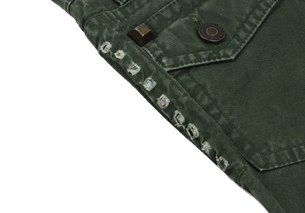 DSQUARED2 Cotton Studded Design Pants K-165651_017