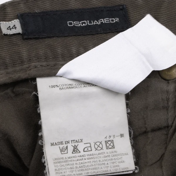 DSQUARED2 Cotton Studded Design Pants K-165652_018