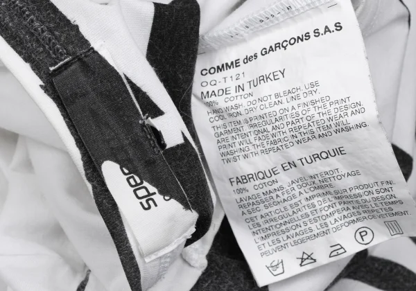 COMME des GARCONS×SPEEDO Logo Printed T Shirt K-165654_012