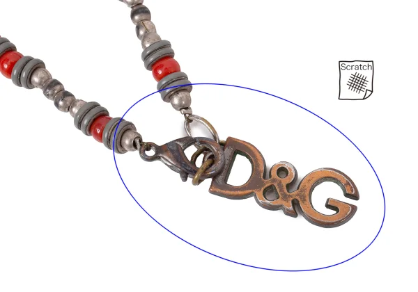 D&G Logo Top Beads Necklace K-165658_006