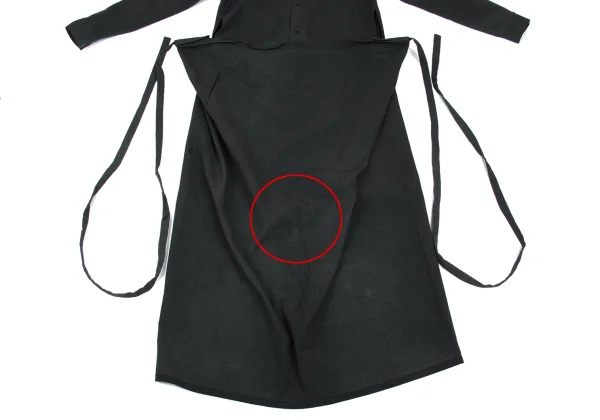 Y's bis LIMI Wool Waist String Long Shirt Dress K-165659_007