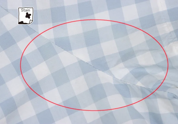 tricot COMME des GARCONS Frill Round Collar Checked Short Sleeve Shirt K-165660_004