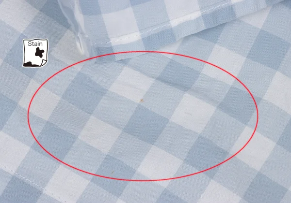 tricot COMME des GARCONS Frill Round Collar Checked Short Sleeve Shirt K-165660_011