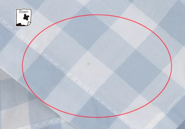 tricot COMME des GARCONS Frill Round Collar Checked Short Sleeve Shirt K-165660_012