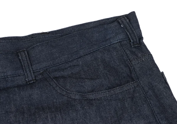 tricot COMME des GARCONS Switching Tiered Zip Denim Skirt K-165661_005