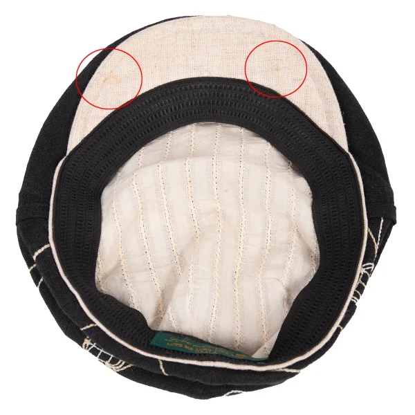 CA4LA Embroidery Flat Cap K-165664_009