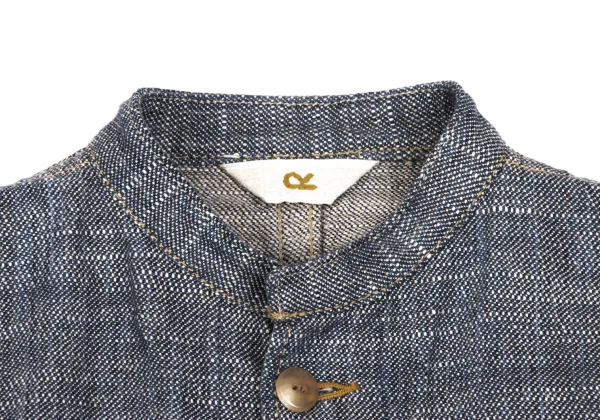 45rpm 45R Linen Cotton Band Collar Jacket K-165666_004