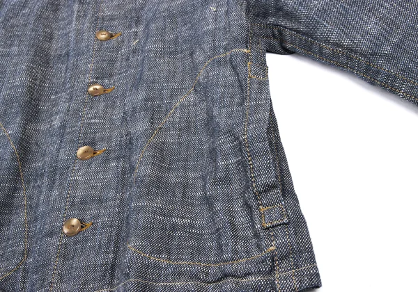 45rpm 45R Linen Cotton Band Collar Jacket K-165666_009