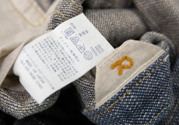 45rpm 45R Linen Cotton Band Collar Jacket K-165666_015