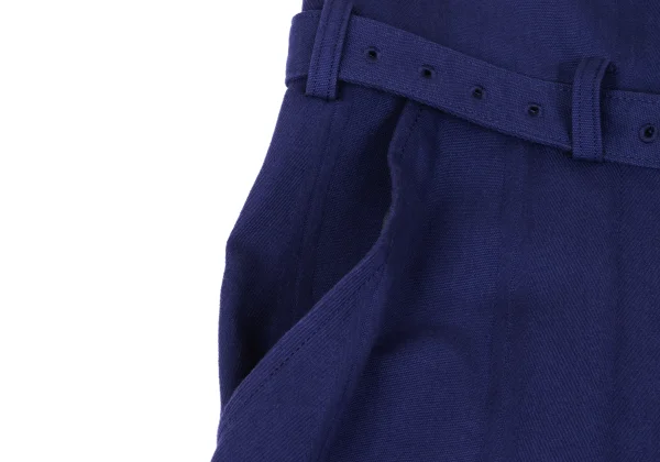 Y's Cotton High-waist Striped Weave Pants K-165676_005